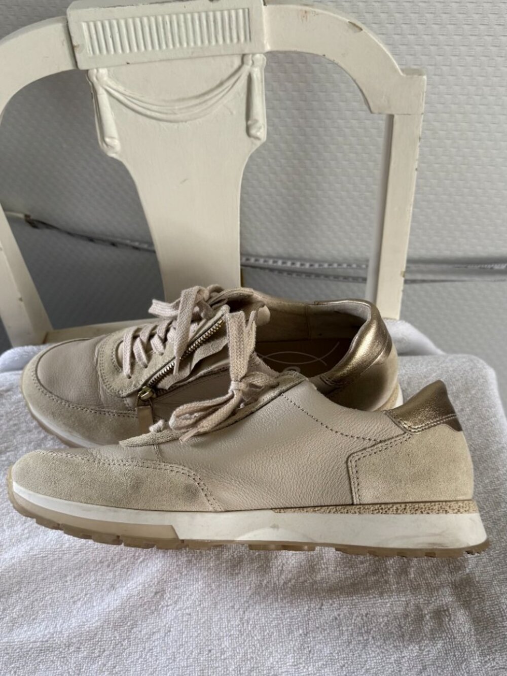 PAUL GREEN ZIP UP SNEAKERS SIZE 7 US 9.5-10 - Picture 4 of 10